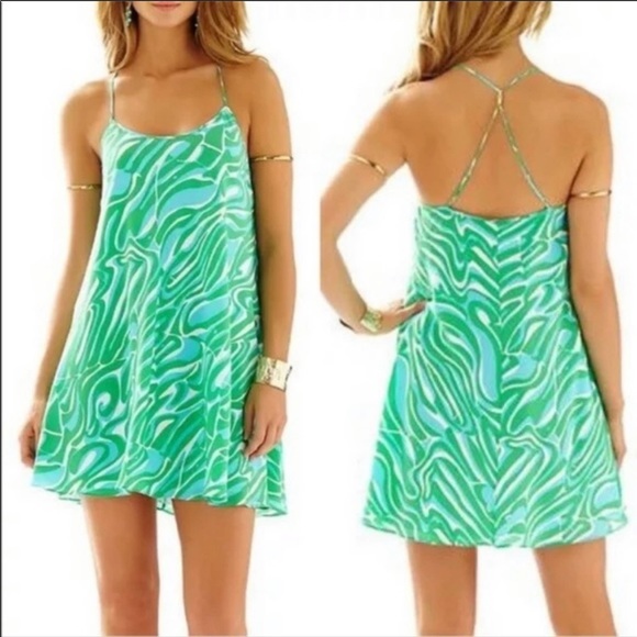 Lilly Pulitzer Summer Slip silk dress size XS